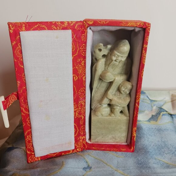 Jade Asian Stamp of Fung Shway - Picture 1 of 12